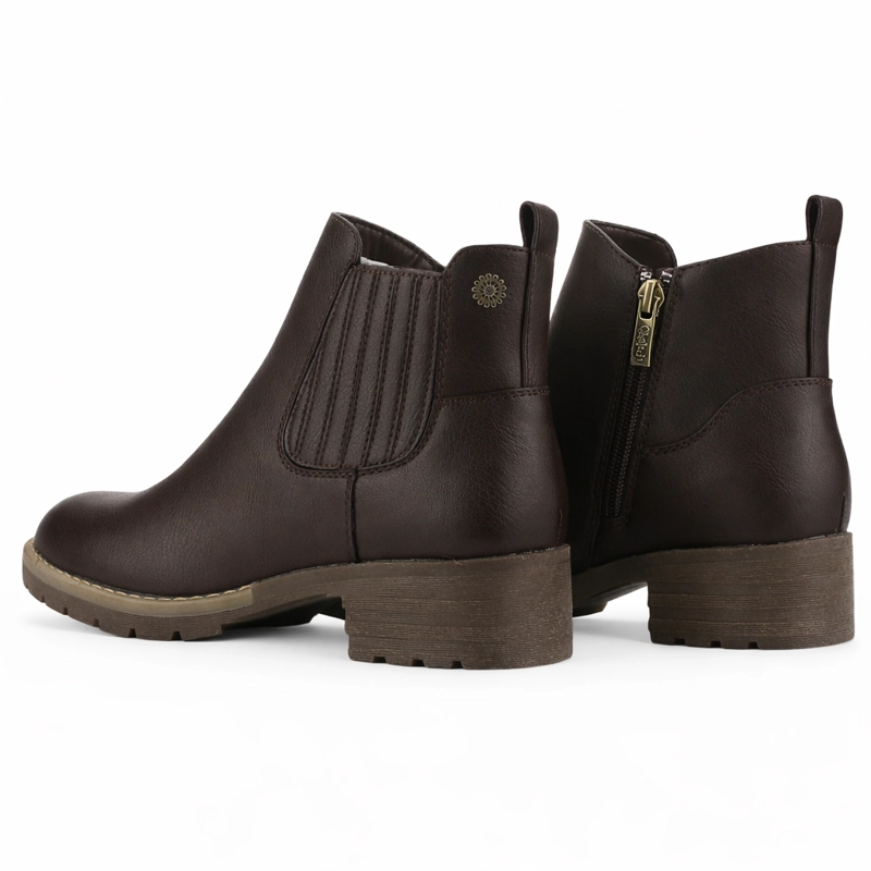 BOTIN CAFE  MUJER CASUAL CHALADA TORRINEW - 6
