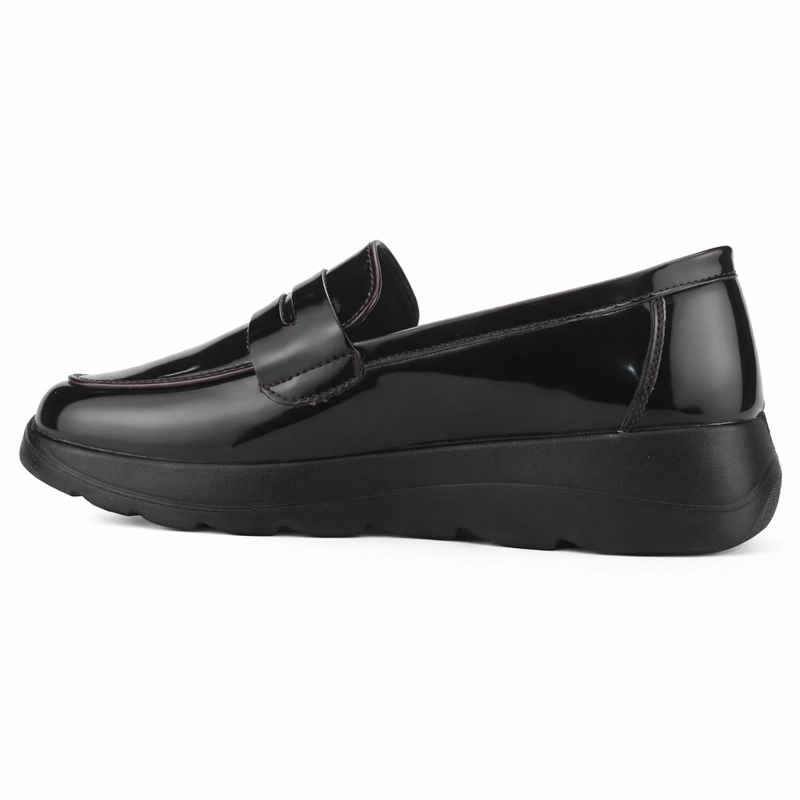 MOCASIN BURDEO MUJER CASUAL CHALADA ONIX - 2