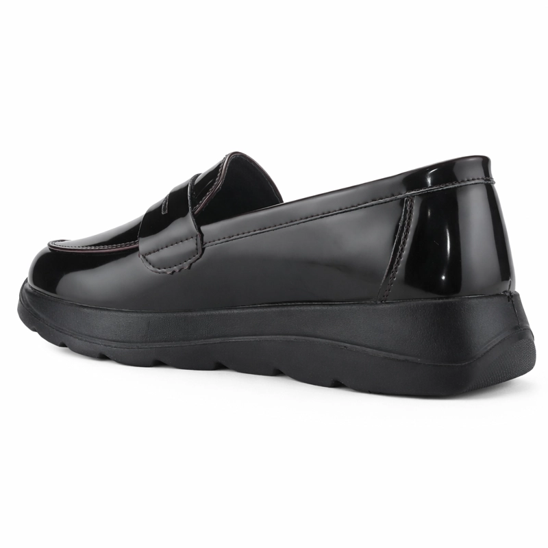 MOCASIN BURDEO MUJER CASUAL CHALADA ONIX - 4