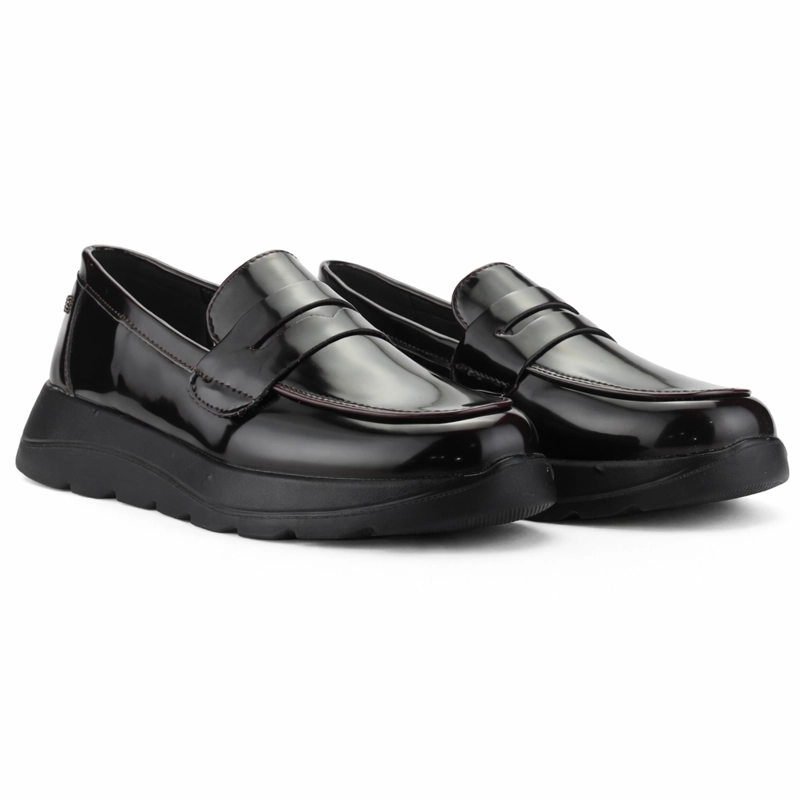 MOCASIN BURDEO MUJER CASUAL CHALADA ONIX - 5