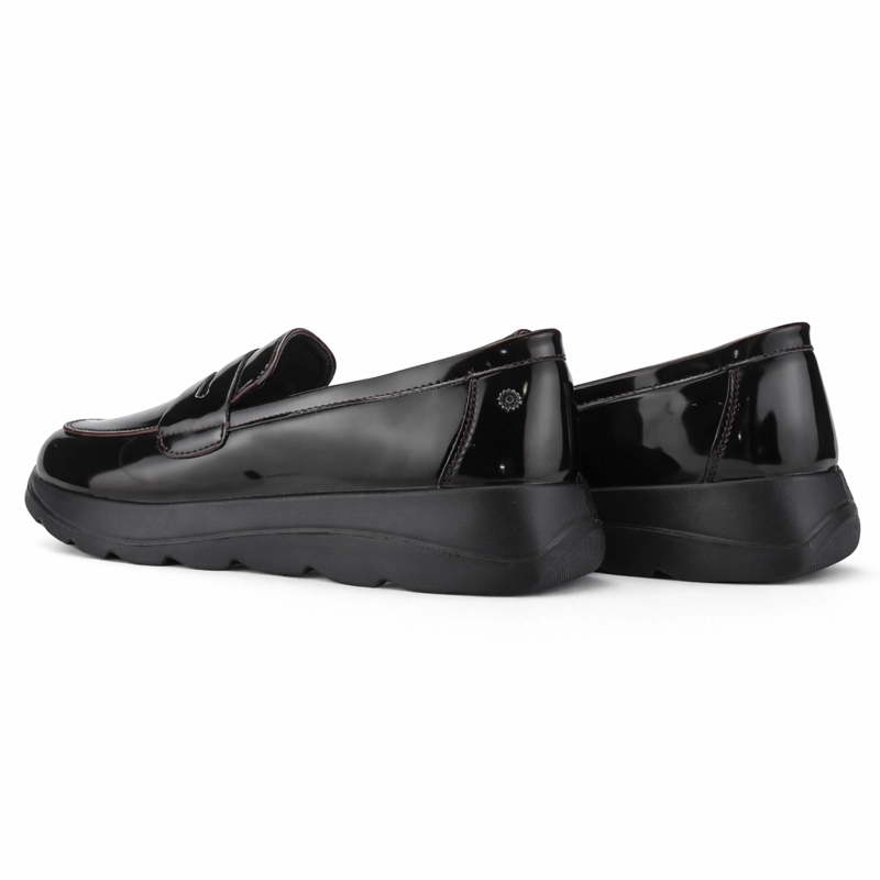 MOCASIN BURDEO MUJER CASUAL CHALADA ONIX - 6