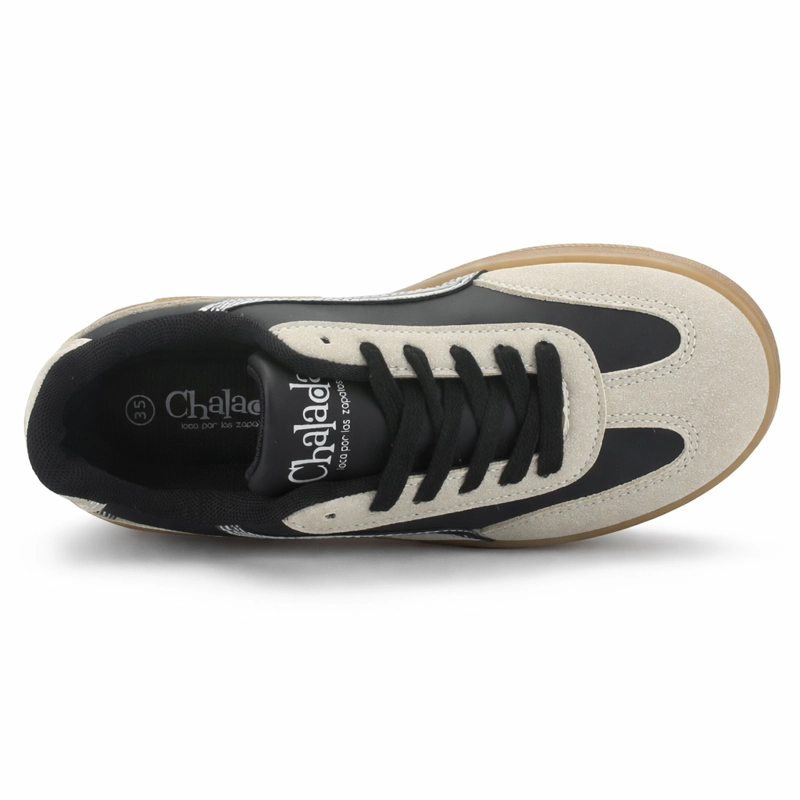 ZAPATILLA NEGRO MUJER URBANO CHALADA CHERISH - 5