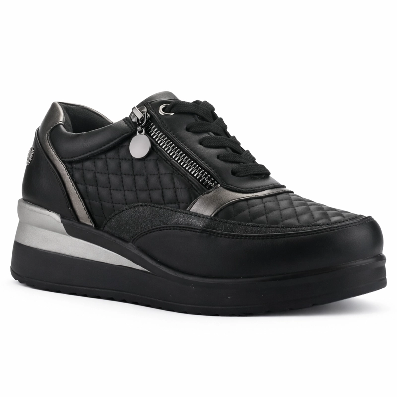 ZAPATILLA NEGRO MUJER URBANO CHALADA DANAY - 3