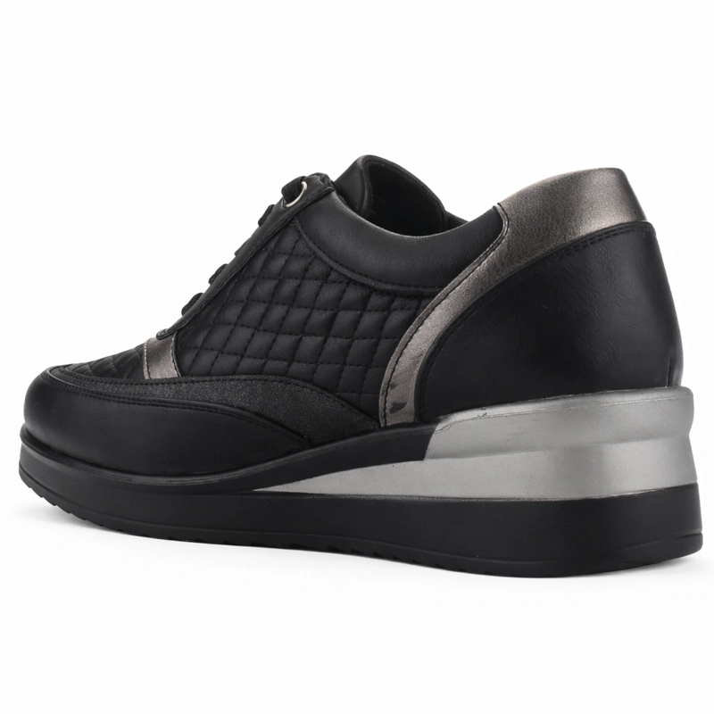 ZAPATILLA NEGRO MUJER URBANO CHALADA DANAY - 4