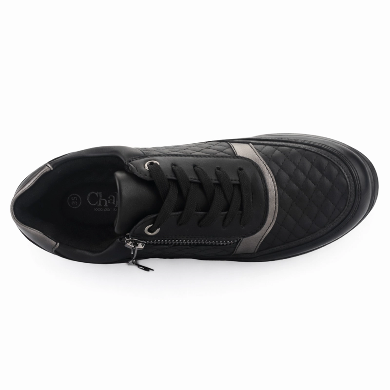 ZAPATILLA NEGRO MUJER URBANO CHALADA DANAY - 5