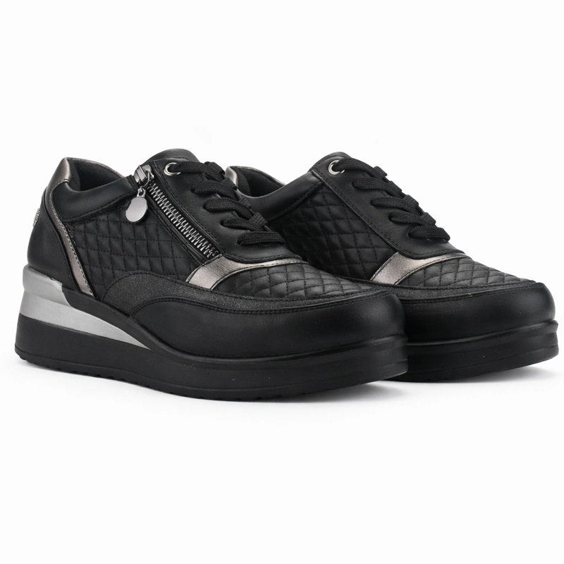 ZAPATILLA NEGRO MUJER URBANO CHALADA DANAY - 6