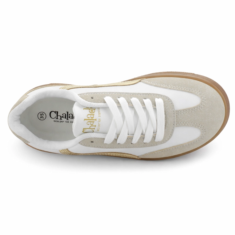 ZAPATILLA BLANCO MUJER URBANO CHALADA CHERISH - 5