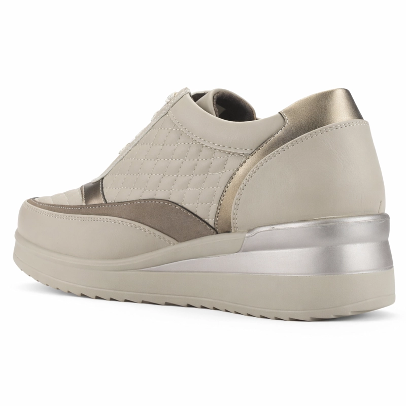 ZAPATILLA BEIGE MUJER URBANO CHALADA DANAY - 4