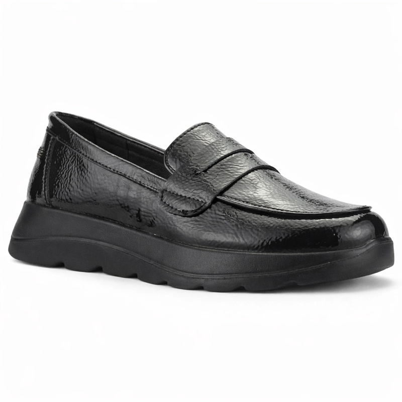 MOCASIN NEGRO MUJER CASUAL CHALADA ONIX - 3