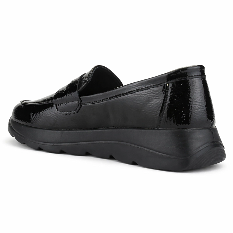MOCASIN NEGRO MUJER CASUAL CHALADA ONIX - 4