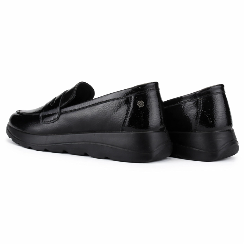 MOCASIN NEGRO MUJER CASUAL CHALADA ONIX - 6