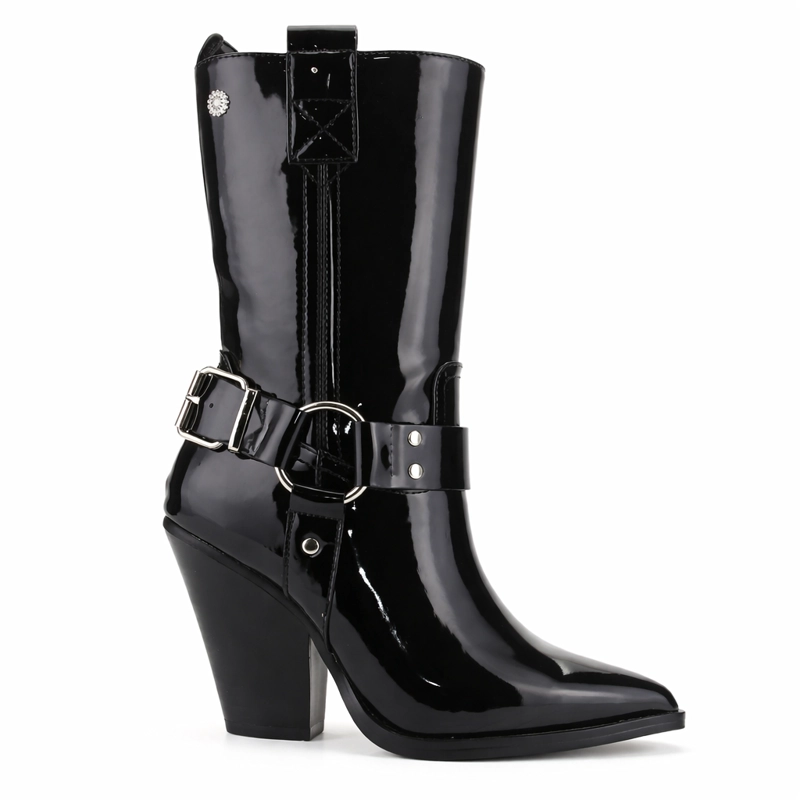 BOTIN NEGRO MUJER CASUAL CHALADA ARIZONA - 1