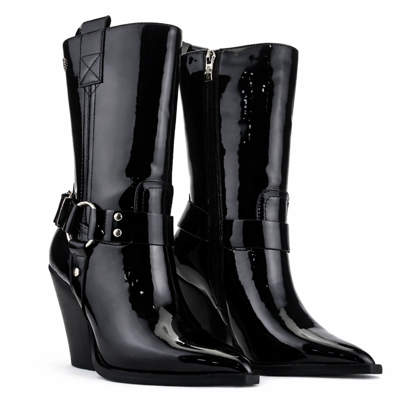 BOTIN NEGRO MUJER CASUAL CHALADA ARIZONA - 5