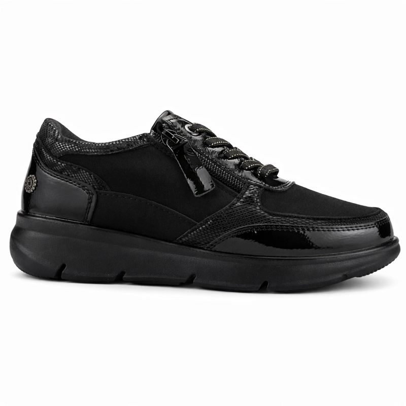 ZAPATILLA NEGRO MUJER URBANO CHALADA GRAKI - 1