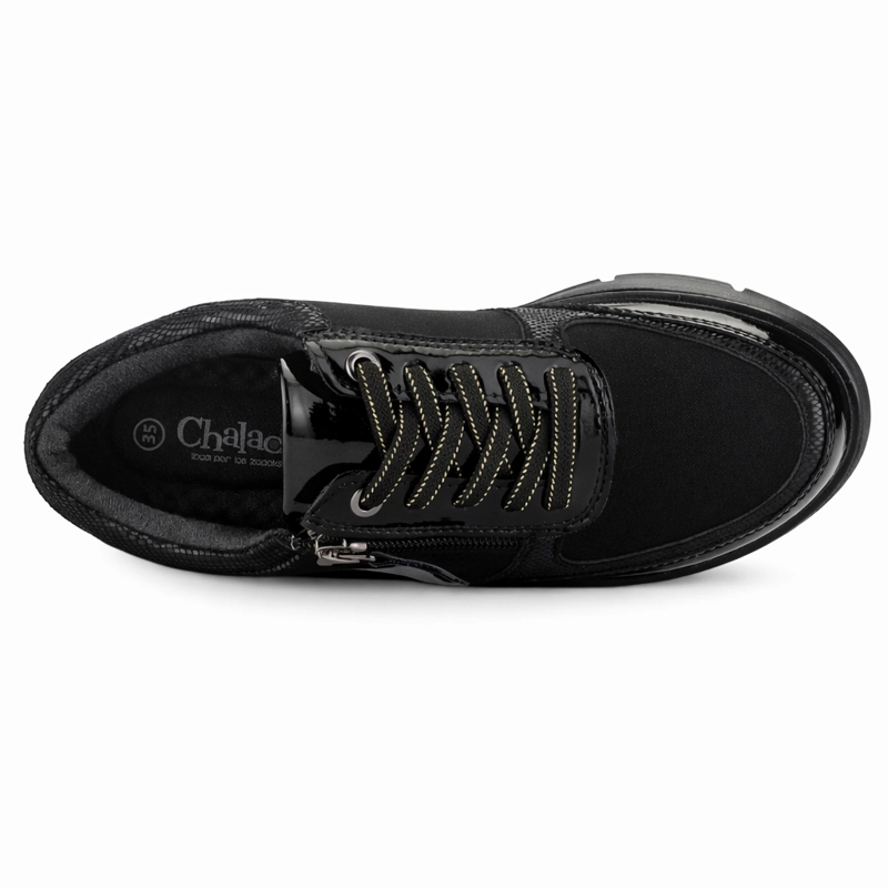 ZAPATILLA NEGRO MUJER URBANO CHALADA GRAKI - 5
