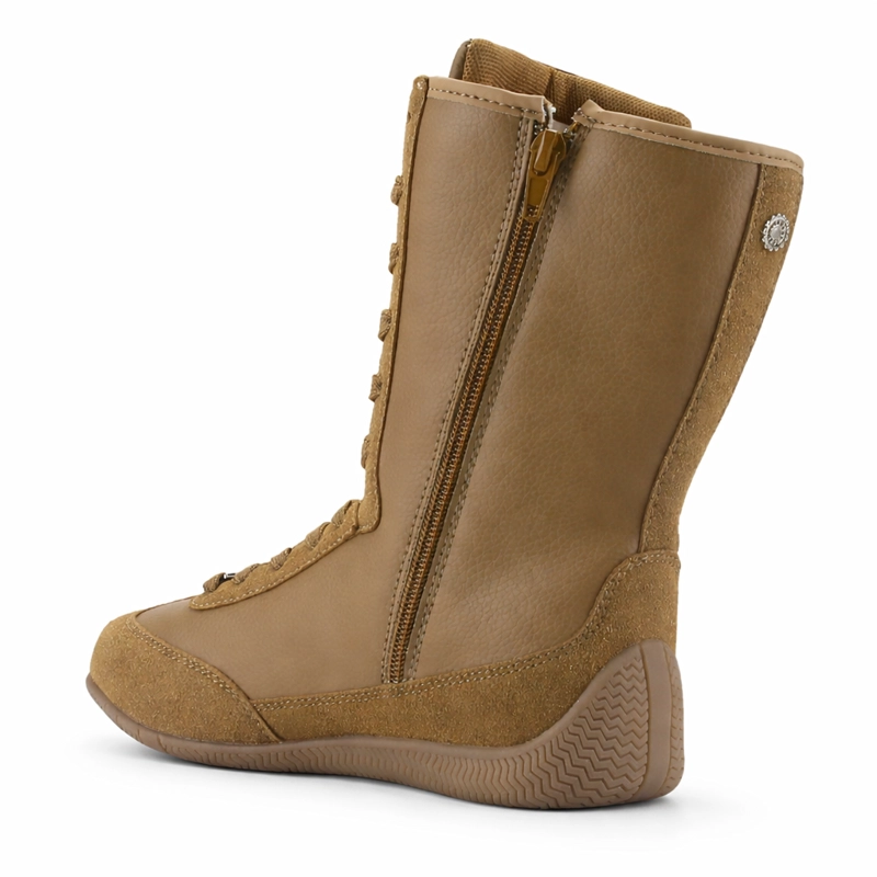 ZAPATILLA CAMEL MUJER CASUAL CHALADA BOXI - 4