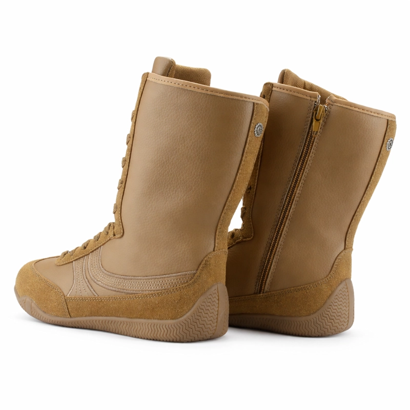 ZAPATILLA CAMEL MUJER CASUAL CHALADA BOXI - 6