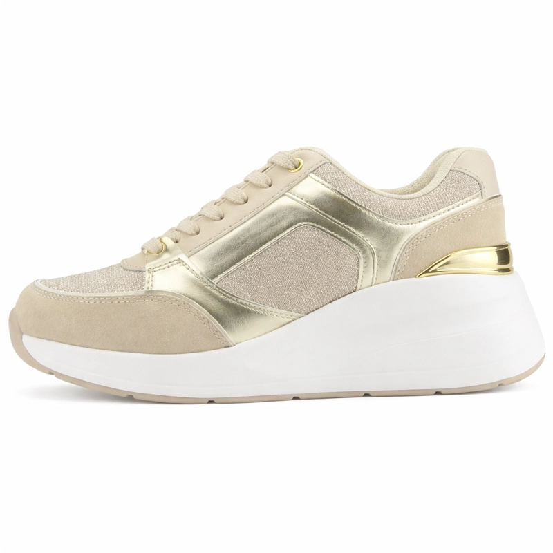 ZAPATILLA BEIGE MUJER CASUAL CHALADA JOKA - 2