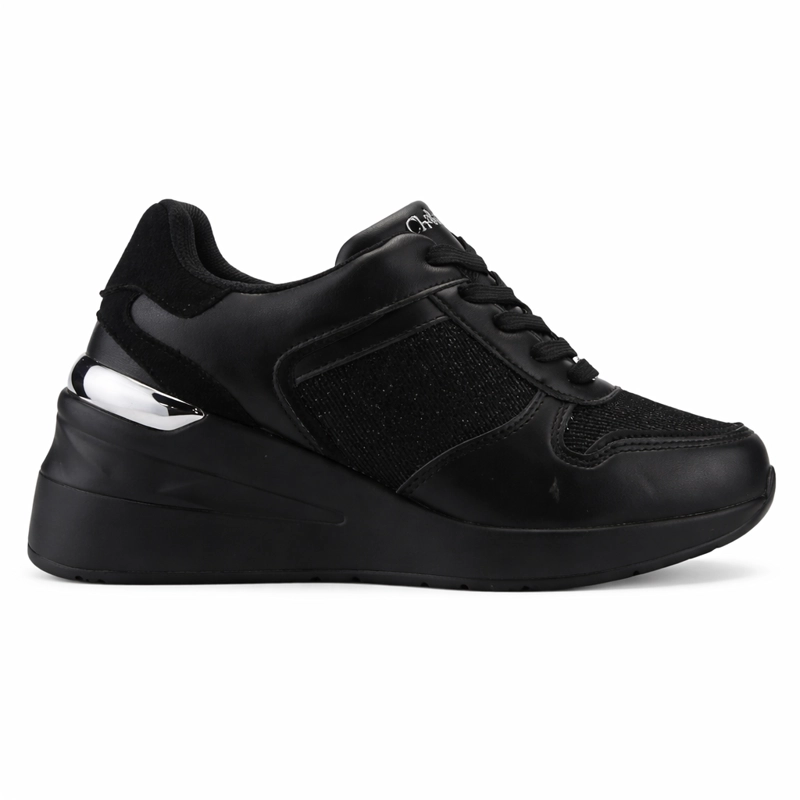 ZAPATILLA NEGRO MUJER CASUAL CHALADA JUNE - 1