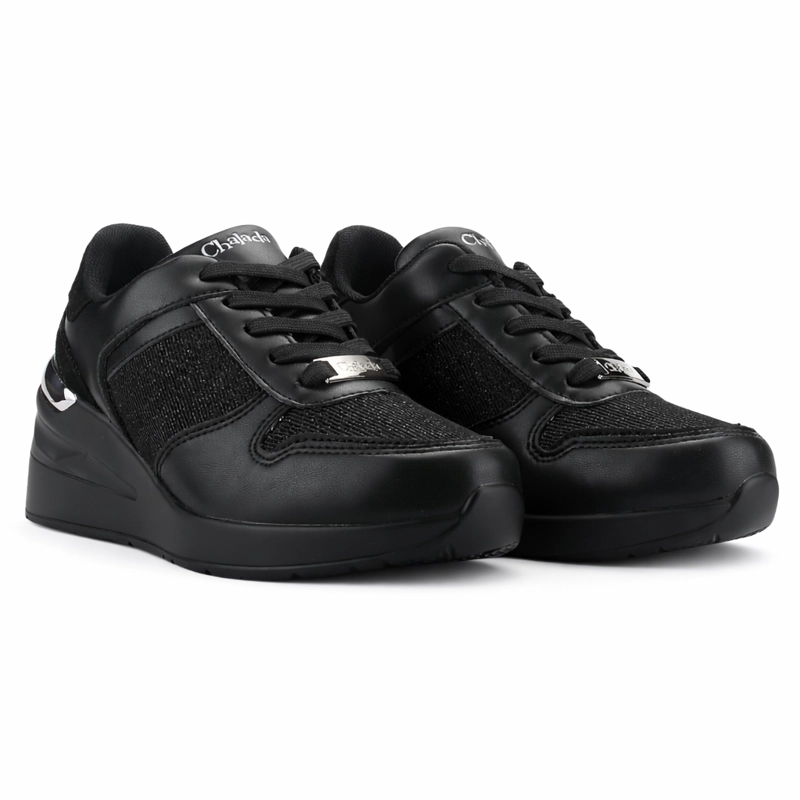 ZAPATILLA NEGRO MUJER CASUAL CHALADA JUNE - 6