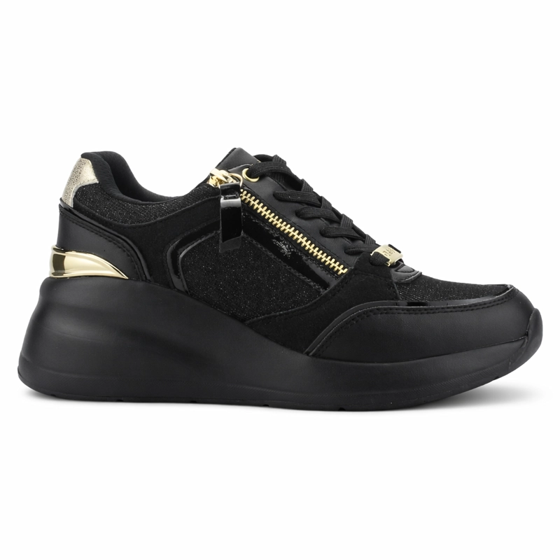 ZAPATILLA NEGRO MUJER CASUAL CHALADA JOKA - 1