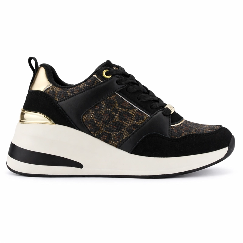 ZAPATILLA NEGRO MUJER CASUAL CHALADA JOKA - 1