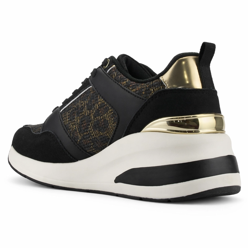 ZAPATILLA NEGRO MUJER CASUAL CHALADA JOKA - 4