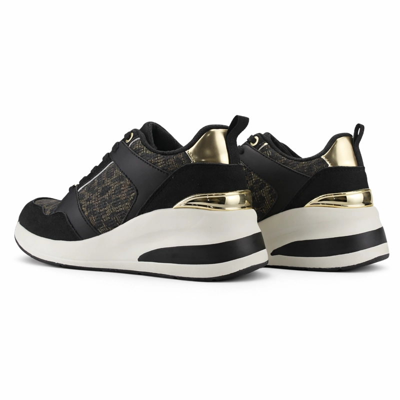 ZAPATILLA NEGRO MUJER CASUAL CHALADA JOKA - 7