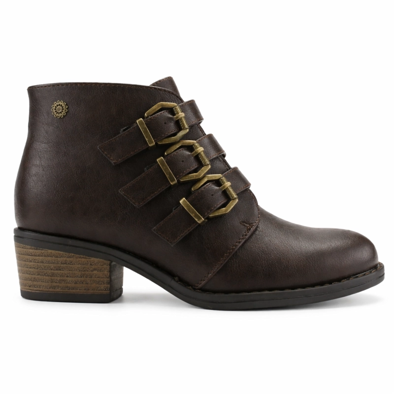 BOTIN CAFE  MUJER CASUAL CHALADA FACA - 1