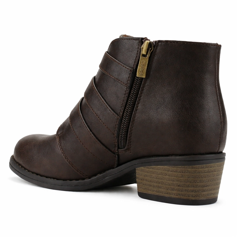 BOTIN CAFE  MUJER CASUAL CHALADA FACA - 4