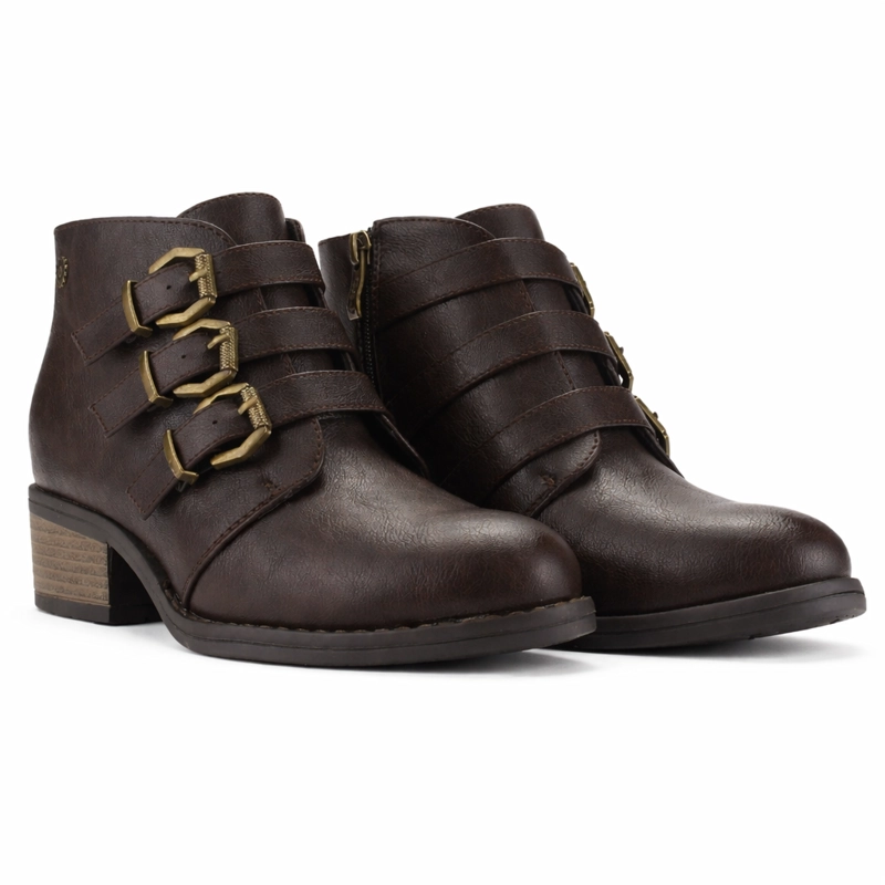 BOTIN CAFE  MUJER CASUAL CHALADA FACA - 5