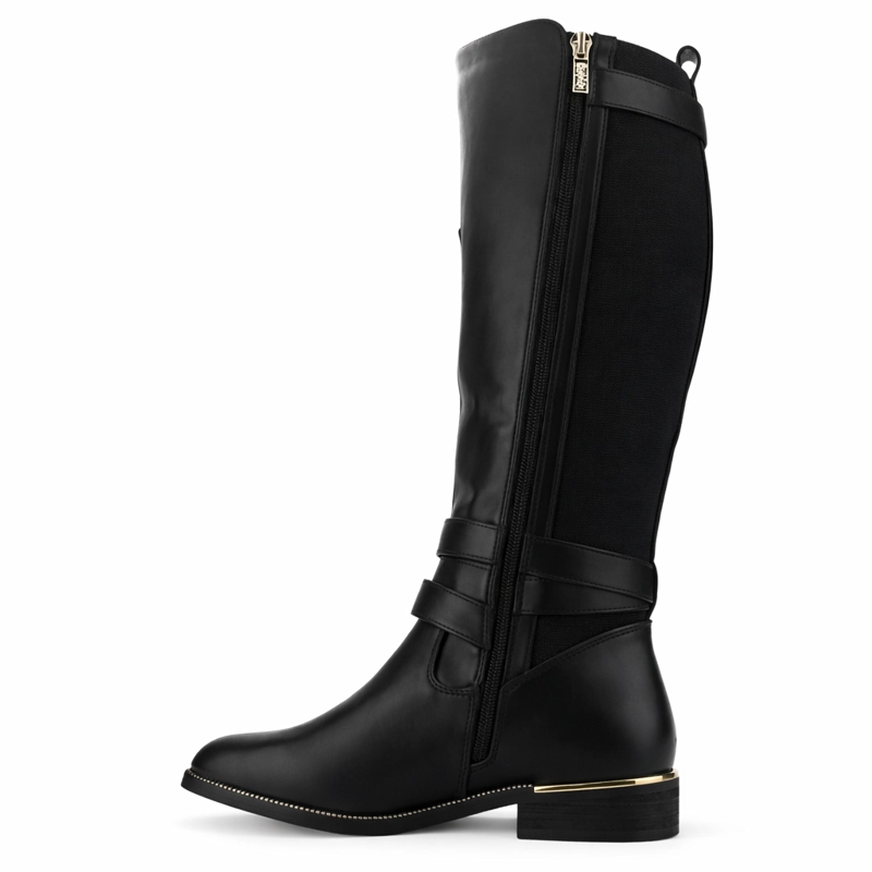 BOTA NEGRO MUJER CASUAL CHALADA TRAFUN - 2