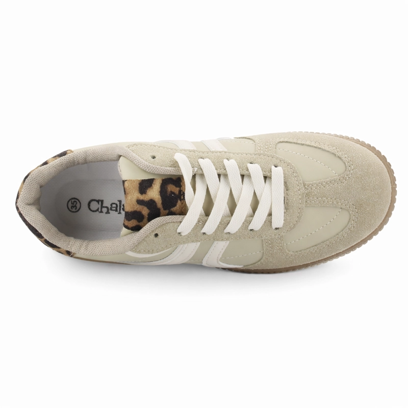 ZAPATILLA BEIGE MUJER CASUAL CHALADA ORION - 5