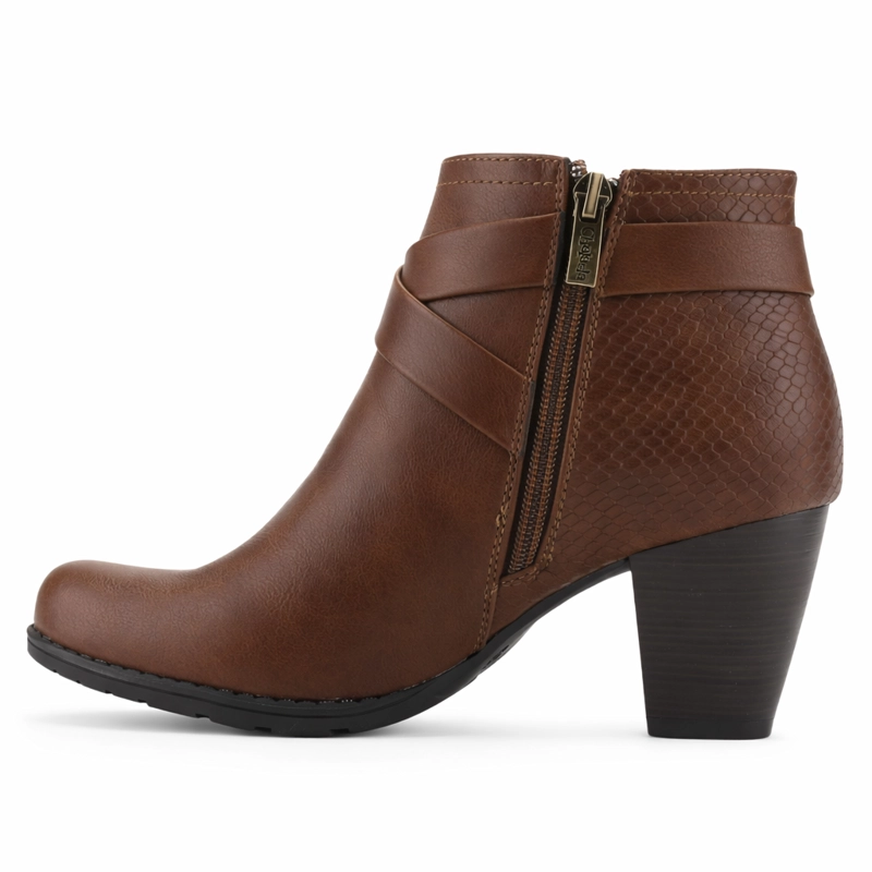 BOTIN TOSTADO MUJER CASUAL CHALADA CETA - 2