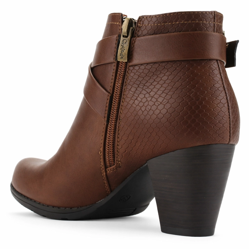 BOTIN TOSTADO MUJER CASUAL CHALADA CETA - 4