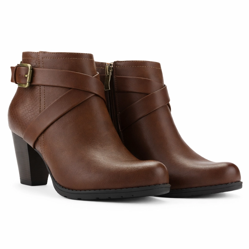 BOTIN TOSTADO MUJER CASUAL CHALADA CETA - 5
