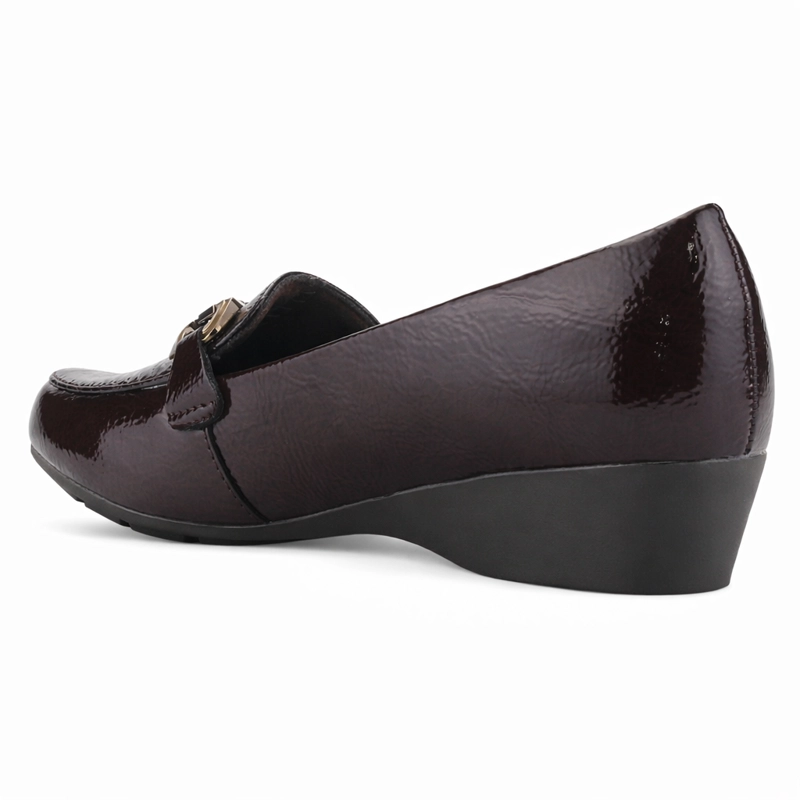 MOCASIN CAFE  MUJER CASUAL CHALADA DANA - 4
