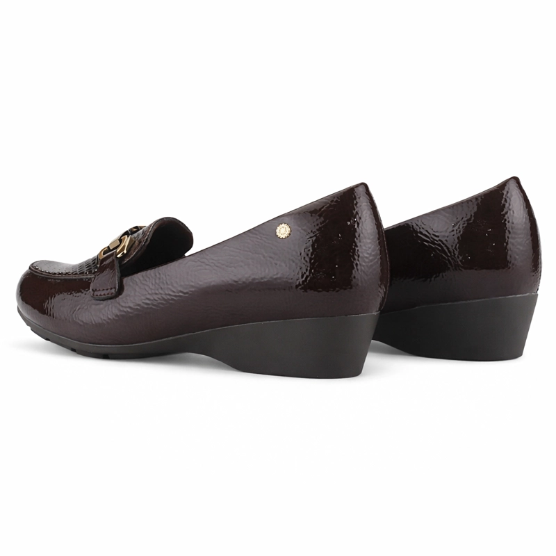 MOCASIN CAFE  MUJER CASUAL CHALADA DANA - 6