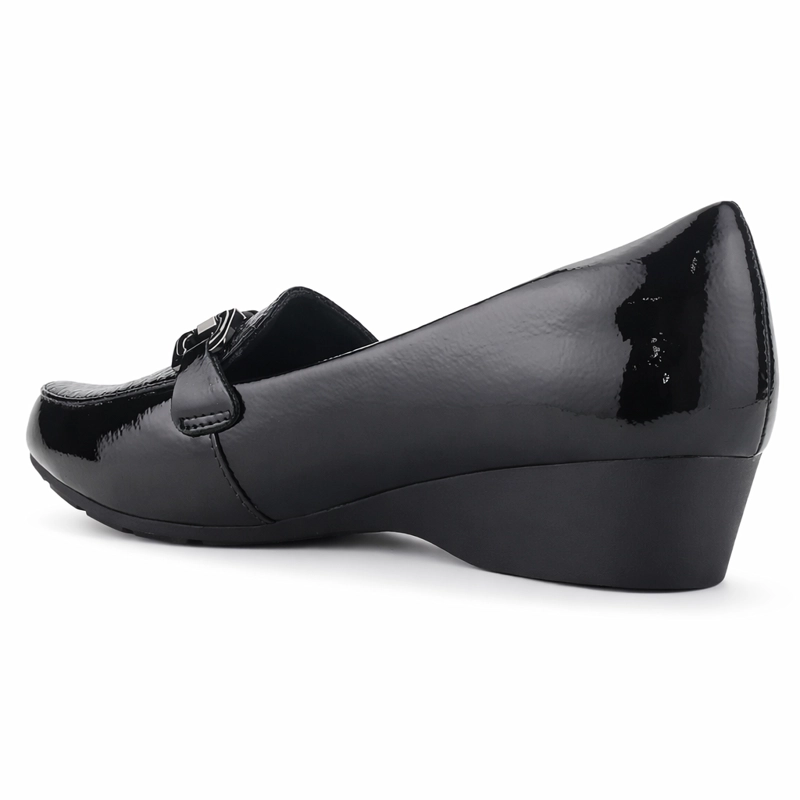 MOCASIN NEGRO MUJER CASUAL CHALADA DANA - 4