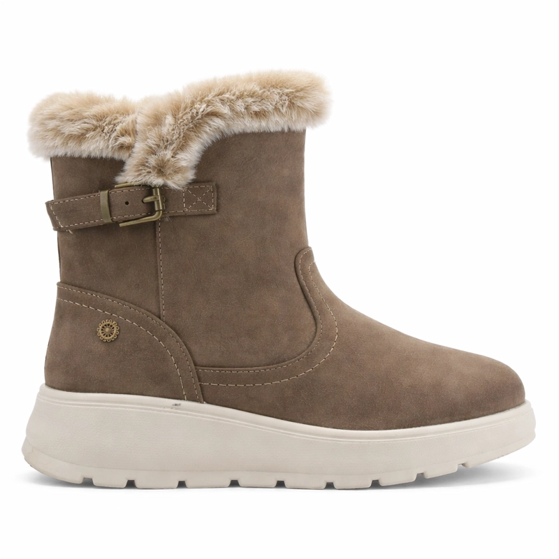 BOTIN CAFE MUJER CASUAL CHALADA FLORIA - 1