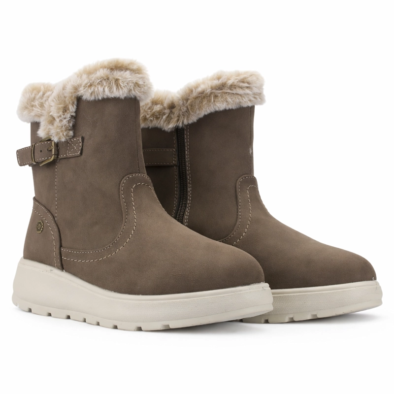 BOTIN CAFE MUJER CASUAL CHALADA FLORIA - 3