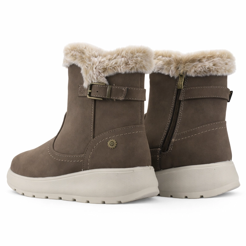 BOTIN CAFE MUJER CASUAL CHALADA FLORIA - 4