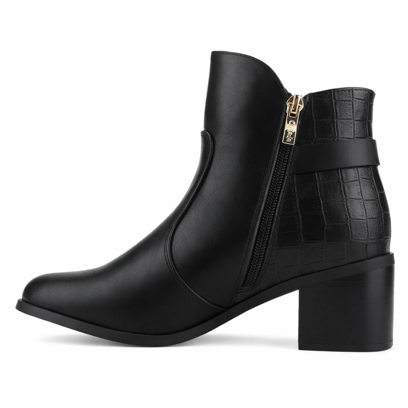 BOTIN NEGRO MUJER CASUAL CHALADA DIVA - 2