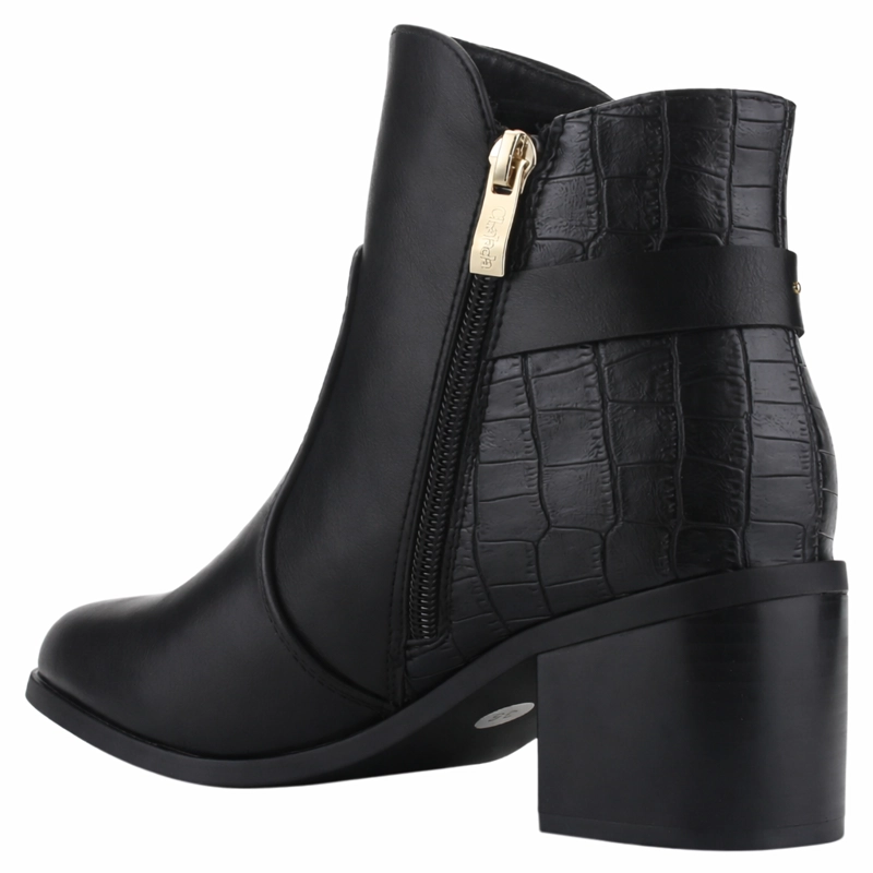 BOTIN NEGRO MUJER CASUAL CHALADA DIVA - 4
