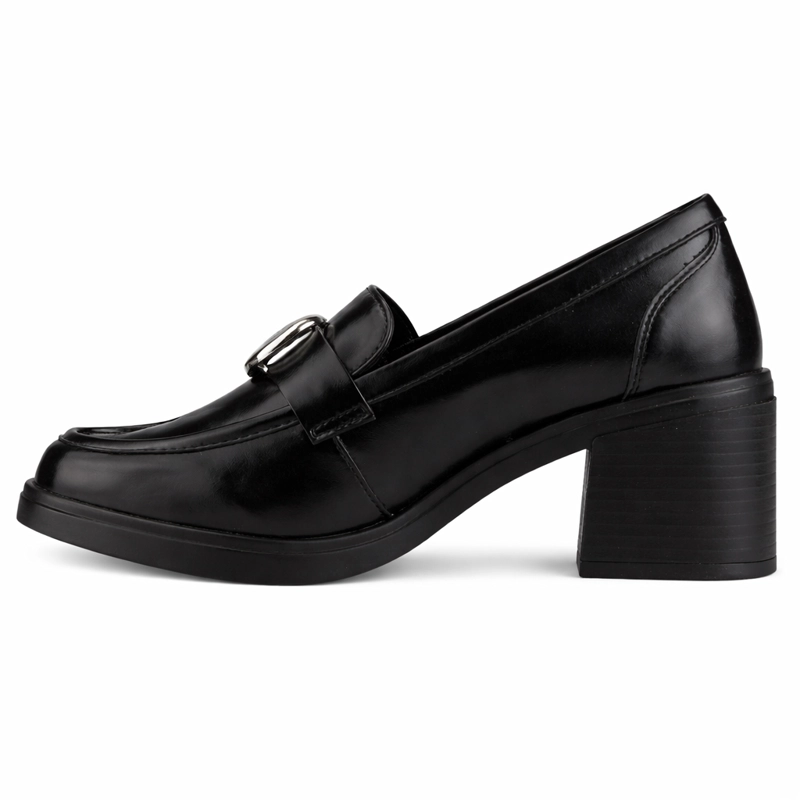 MOCASIN NEGRO MUJER CASUAL CHALADA BARI - 2