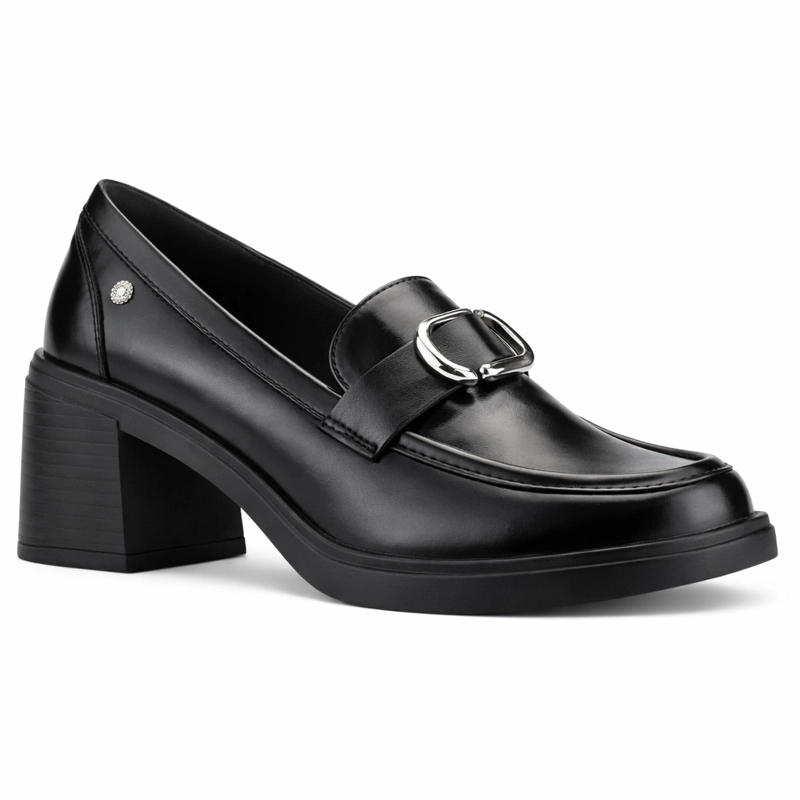MOCASIN NEGRO MUJER CASUAL CHALADA BARI - 3