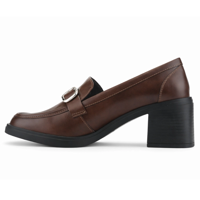MOCASIN CAFE  MUJER CASUAL CHALADA BARI - 2