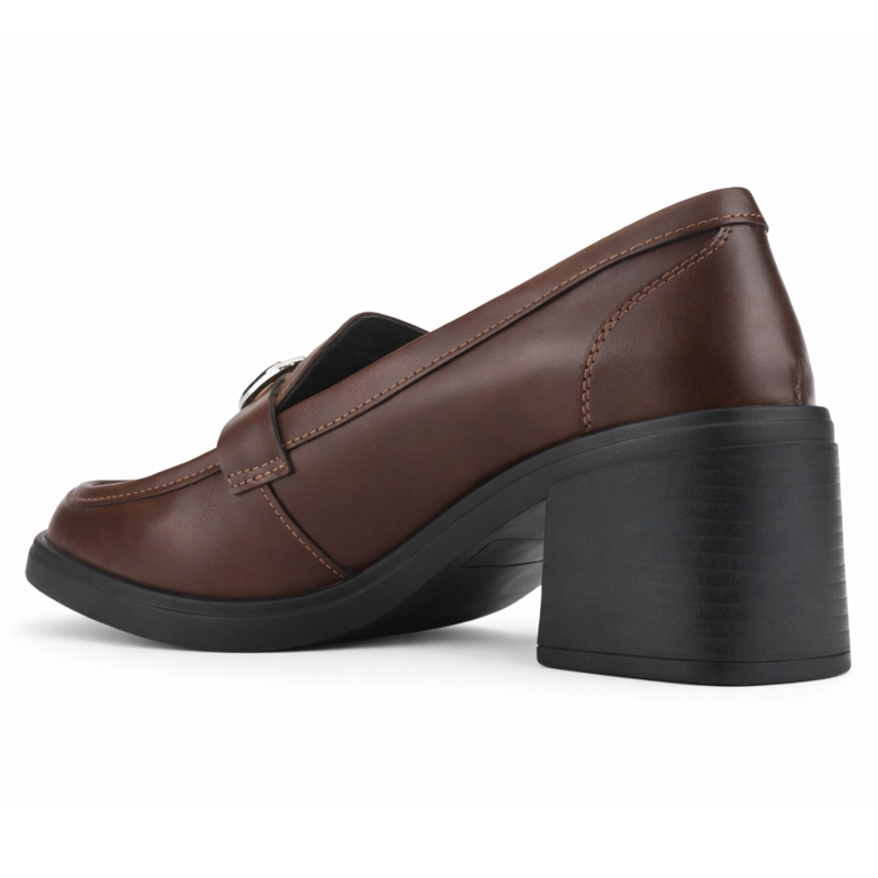 MOCASIN CAFE  MUJER CASUAL CHALADA BARI - 4