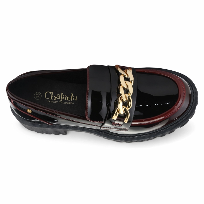MOCASIN BURDEO MUJER CASUAL CHALADA JOOP - 5