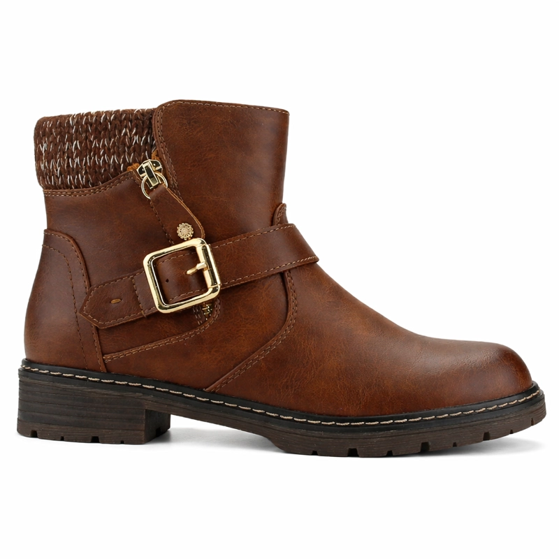 BOTIN CAFE  MUJER CASUAL CHALADA ANDY - 1